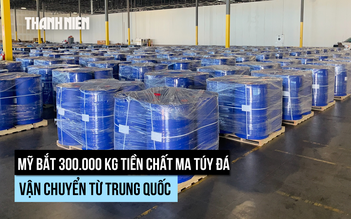 Mỹ nói bắt được lượng tiền chất ma túy lớn 'từ Trung Quốc'