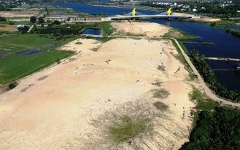 Loay hoay bán đấu giá 1,3 triệu m3 cát: Đã bán 344.000 m3 giá 49,7 tỉ đồng