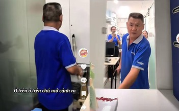 Lan tỏa trên mạng xã hội: Tiệc sinh nhật đặc biệt của chú bảo vệ