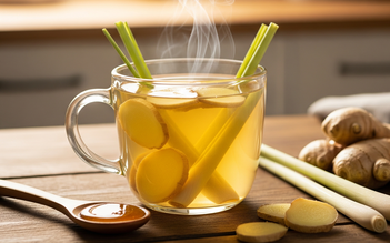 Trà sả gừng: Nhiều lợi ích và cách pha tốt nhất