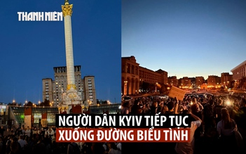 Ukraine bùng phát biểu tình vì dự luật liên quan quân nhân