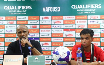 HLV U.23 Yemen: ‘Tham vọng của chúng tôi không gì khác ngoài thắng U.23 Việt Nam'