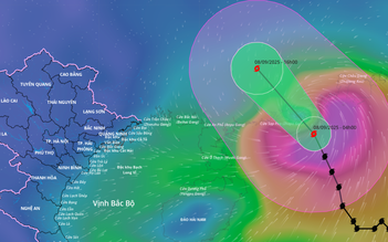 Bão số 7 mạnh lên cấp 11, 6 tỉnh miền Bắc mưa lớn 2 ngày tới