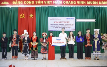 Mang 'bếp mới' đến với 200 học sinh vùng cao sau bão Yagi