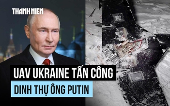 Nga công bố bằng chứng UAV Ukraine tấn công dinh thự ông Putin