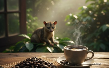 Đằng sau tách cà phê đắt đỏ hàng đầu thế giới