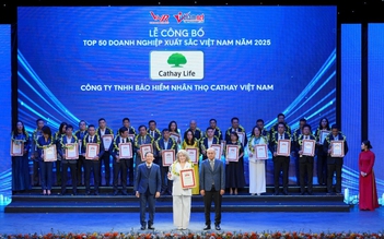 Cathay Life Việt Nam được vinh danh trong Top 500 doanh nghiệp lớn nhất Việt Nam năm 2025