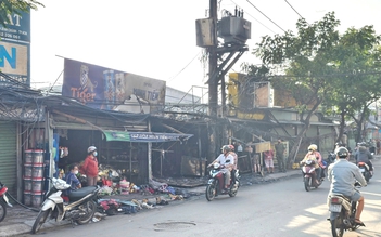 Vụ cháy trên đường Quách Điêu: Nhiều người trắng tay, công an phong tỏa điều tra