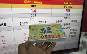 Xổ số miền Nam ngày 11 tháng 1: Tiếp tục có dãy số trúng 2 giải