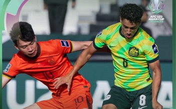 Được VAR 'cứu' phút 90+3, U.23 Trung Quốc thắng sát nút U.23 Úc: Bảng D cực khó đoán