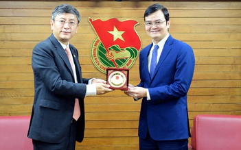 Bí thư thứ nhất T.Ư Đoàn tiếp Đại sứ Ấn Độ tại Việt Nam