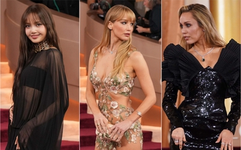 Lisa, Jennifer Lawrence gợi cảm trên thảm đỏ Quả cầu vàng 2026