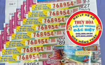 Khách TP.HCM mua 14 tờ, cho bạn 2 tờ: Trúng xổ số miền Nam ngày 13 tháng 1