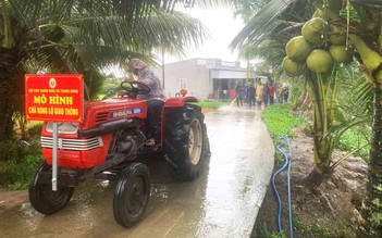 Cựu chiến binh sáng chế máy chà rong giúp người dân đi lại an toàn