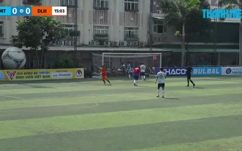 Highlight Trường ĐH Quản lí và Công nghệ TP. HCM (UMT) 1-8 Trường ĐH Lạc Hồng (DLH): Cơn mưa bàn thắng