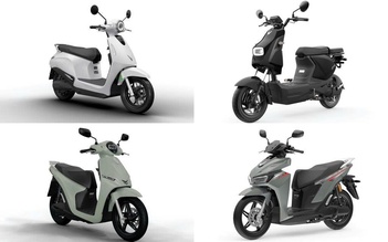 VinFast tung 4 mẫu xe máy điện mới: Có xe ga thể thao, hỗ trợ đổi pin