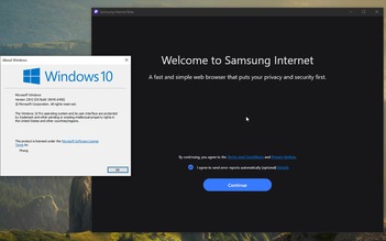Trình duyệt Samsung Internet 'đổ bộ' lên Windows