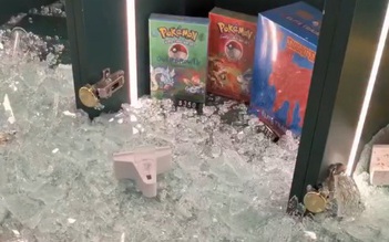 Trộm cửa hàng thẻ bài Pokemon tại Mỹ, số hàng bị cướp hơn 2 tỉ đồng