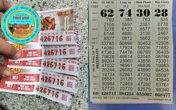 Khách ở Khánh Hòa trúng 10 tỉ đồng xổ số miền Nam ngày 17 tháng 1 đài TP.HCM