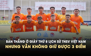 Trường ĐH Nông Lâm TP.HCM 'đau' vì đánh rơi chiến thắng, bật chế độ chiến ở lượt cuối