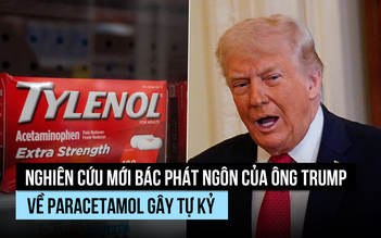 Ông Trump nói paracetamol gây tự kỷ, kết quả nghiên cứu bác bỏ