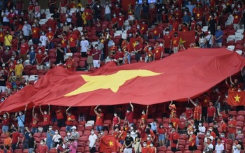 Đại kỳ Việt Nam tiếp lửa thầy trò HLV Kim Sang-sik đấu bán kết châu Á: Quyết thắng U.23 Trung Quốc