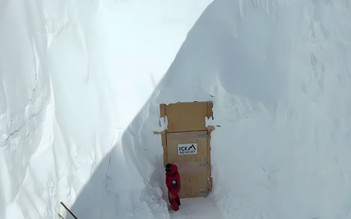 Lần đầu tiên trong lịch sử, con người phải xây 'két sắt' để lưu trữ băng