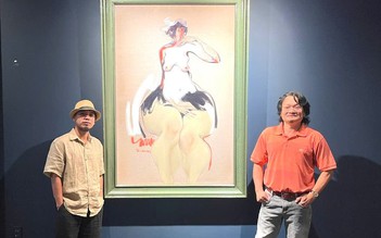 Đầu năm xem triển lãm của họa sĩ Tứ Rô, lắng nghe phái đẹp kể chuyện