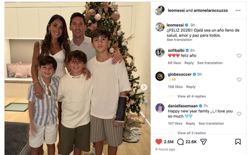 Thông điệp đầu năm 2026 của Messi, bất ngờ không có World Cup: Mong mỏi thế giới hòa bình