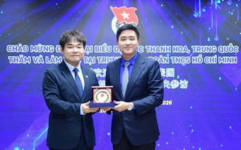 T.Ư Đoàn tiếp đoàn cán bộ, sinh viên Đại học Thanh Hoa Trung Quốc