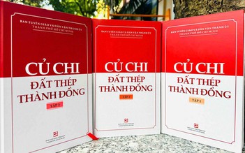 TP.HCM công bố bộ sách 'Củ Chi - đất thép thành đồng'