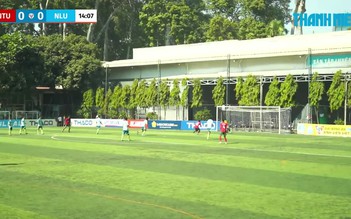 Highlight Trường ĐH Công nghệ Đồng Nai (DNTU)  1-0 Trường ĐH Nông Lâm TP.HCM (NLU): Suất play-off thuyết phục