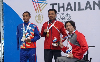 'Người sắt' Anh Khoa tỏa sáng ở ASEAN Para Games