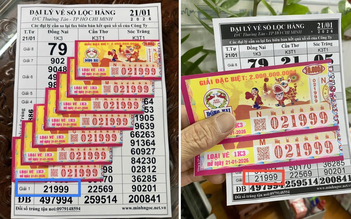 Dãy số đẹp 1999 giúp hàng loạt khách trúng xổ số miền Nam, nhận tiền mặt