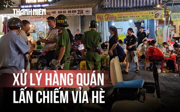 Tịch thu xe tự chế bán bưởi ở vỉa hè: 'Biết sai, sẽ tìm hướng buôn bán khác'