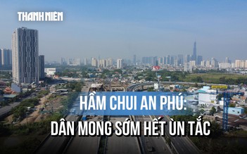 [FLYCAM] Hầm chui nút giao An Phú hiện trạng ra sao sát ngày thông xe?