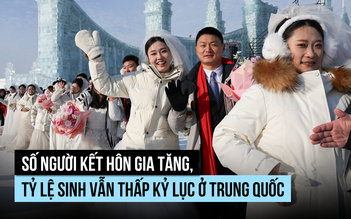Số người kết hôn gia tăng, Trung Quốc nỗ lực cải thiện tỷ lệ sinh thấp kỷ lục