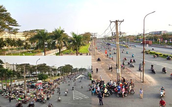 Chợ Bà Hom thay áo mới, mời gọi tiểu thương: Vỉa hè Tân Tạo thoáng đãng đón tết