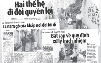 Thủ tướng yêu cầu chấn chỉnh tình trạng 'ba không' án hành chính