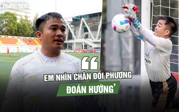 Thủ môn đỡ loạt luân lưu đưa ĐH Quy Nhơn vào VCK: ‘Em nhìn chân đối phương đoán hướng’