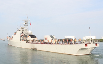 Tàu hộ vệ săn ngầm 17 tham gia diễn tập đa phương tại Ấn Độ