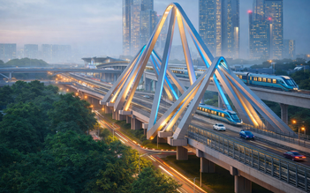 Khu Nam TP.HCM sắp có đường trên cao 'đẹp như mơ' nối thẳng vào trung tâm