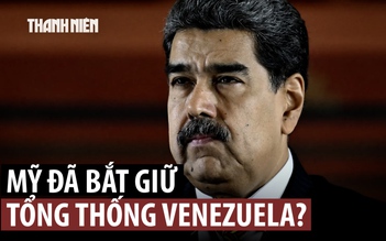 Ông Trump tuyên bố bắt được Tổng thống Venezuela Maduro và vợ