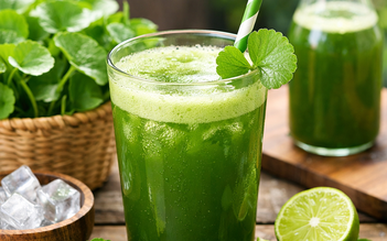 Nước rau má: Uống mỗi ngày có tốt cho gan?