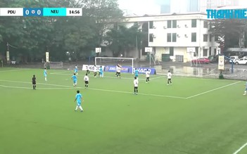 Highlight Trường ĐH Phương Đông (PDU) 3-3 ĐH Kinh tế quốc dân (NEU): Ăn miếng trả miếng