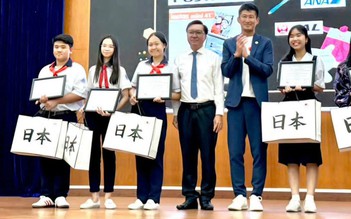 Tăng gấp đôi số học sinh TP.HCM thi hùng biện tiếng Nhật