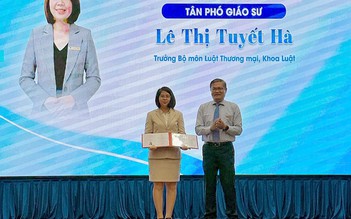 Trường ĐH Mở TP.HCM bổ nhiệm 2 tân phó giáo sư Khoa Luật
