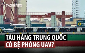Trung Quốc thêm máy phóng UAV lên tàu hàng 'tua tủa' tên lửa?