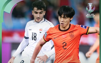 Thủ thành U.23 Trung Quốc hóa 'người nhện', giúp đội nhà cầm chân U.23 Iraq