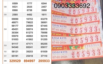 Người đàn ông ở TP.HCM trúng độc đắc 10 tỉ xổ số miền Nam, nhận hết tiền mặt